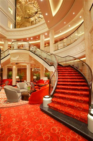 Cruise Ships Interior Décor  WaterWorld by Malcolm Oliver